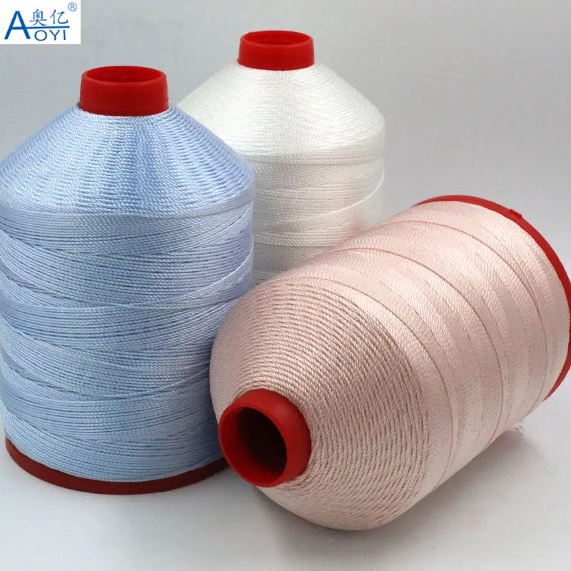 18 strands sewing thread polyester fiber thickening leather threads for upholstery weave hilo