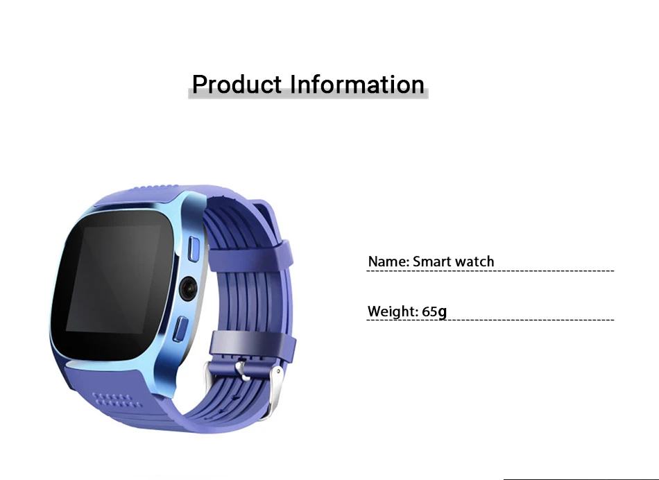 Смарт-часы T8 водонепроницаемые спортивные фитнес-часы водонепроницаемые носимые фитнес-трекер поддержка sim-карты TF умные часы для мужчин и женщин