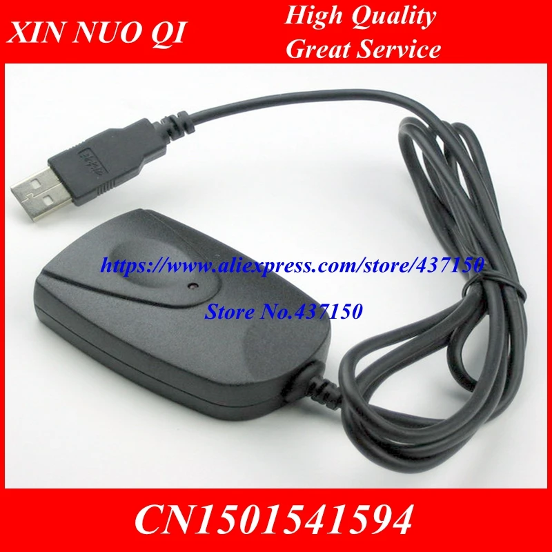 Dual Head emitter Répéteur Infrarouge USB télécommande Infrarouge récepteur, émetteurs et Adaptateur USB 