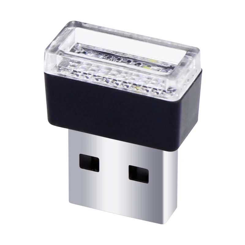 1 шт. автомобильная USB атмосферная Светодиодная лампа для Skoda Octavia A5 A7 2 Mini Cooper F60 Opel