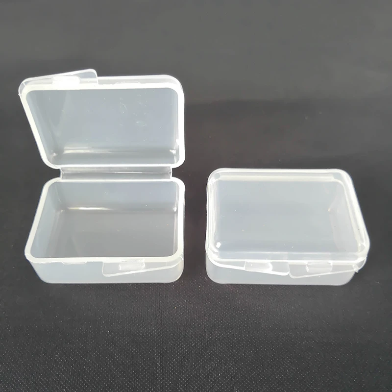 OUTKIT 4Pcs/lot Fishing Tackle Boxes Fixable Small Fishing Box Plastic Storage Box Case Holder Fish Lure Bait Hooks Tackle