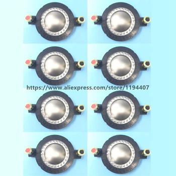 

8PC 34.4MM Tweeter Diaphragm Voice Coil Titanium Film aluminum Driver 34.5 core components With Column 90MM