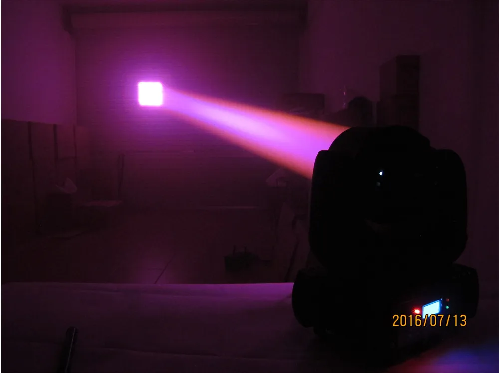 Супер яркий светодиодный движущийся луч луча 60 Вт Светодиодная лампа DMX 11 каналов сценическое освещение DJ освещение