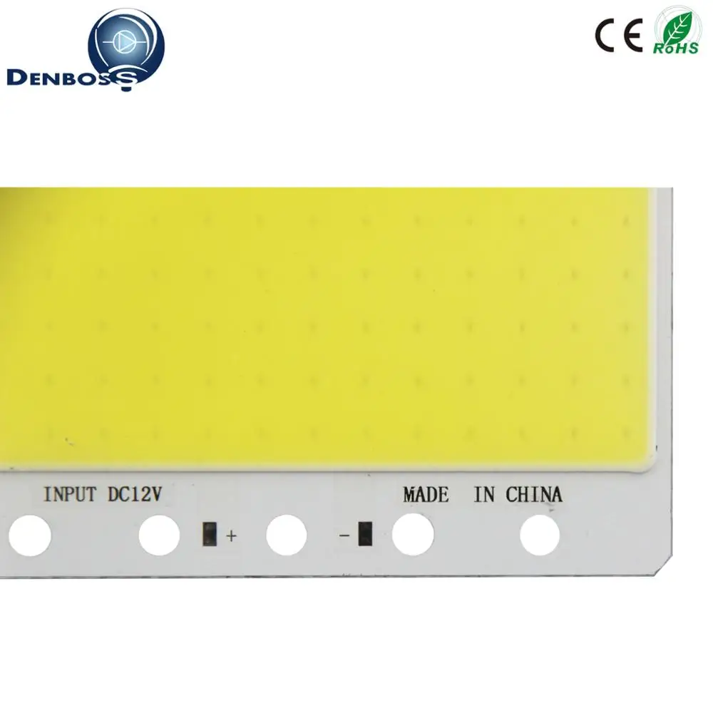 140x110 мм 100 Вт LED COB лампа 224 светодиода Большая квадратная панель флип чип DC 12V