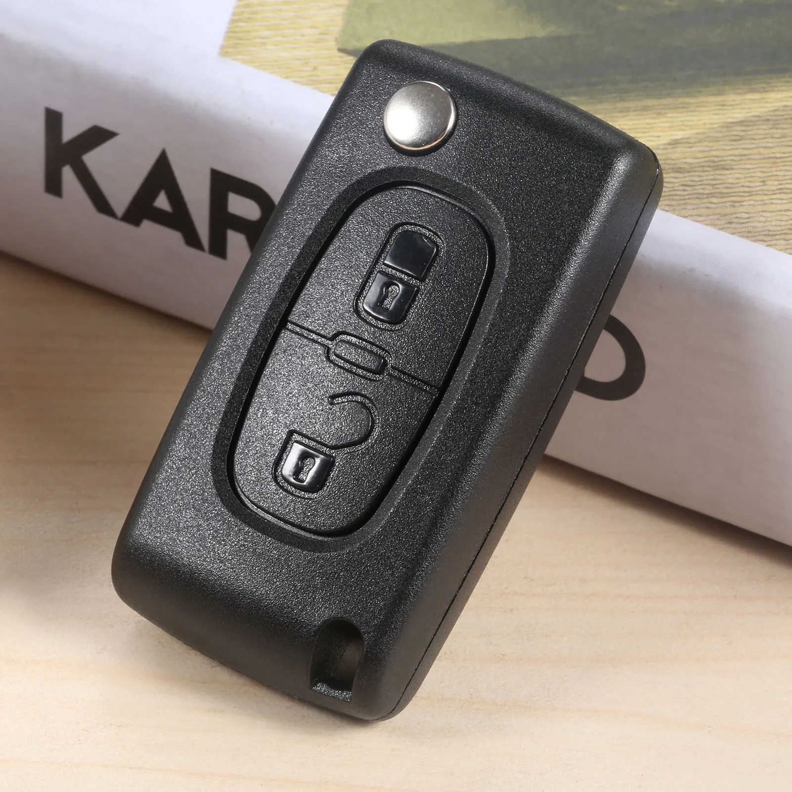 

1Pc 2Pcs Remote Car Key Folding key 3 Buttons CE0523 Flip PCF7941 434MHz HU83 Uncut Blade Fit For CITROEN C2 C3 C4 C5