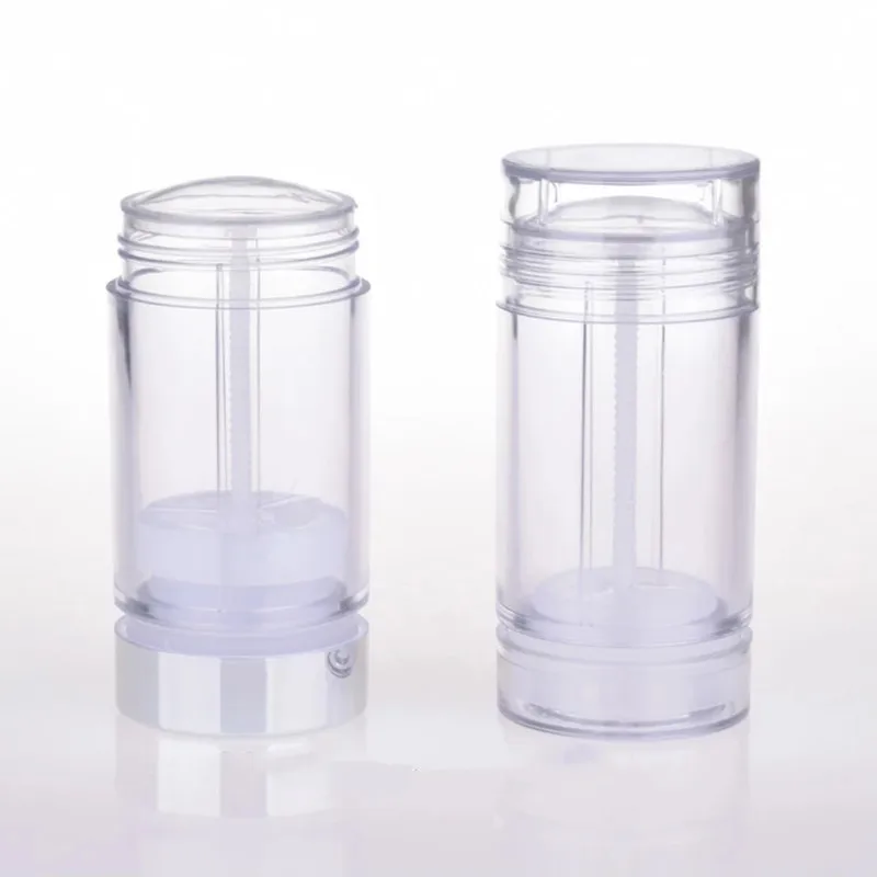 

Free shipping 10pcs/lot 30ml 1oz Clear Twist-up deodorant container Transparency push tubes for solid deodorant or bar lotion