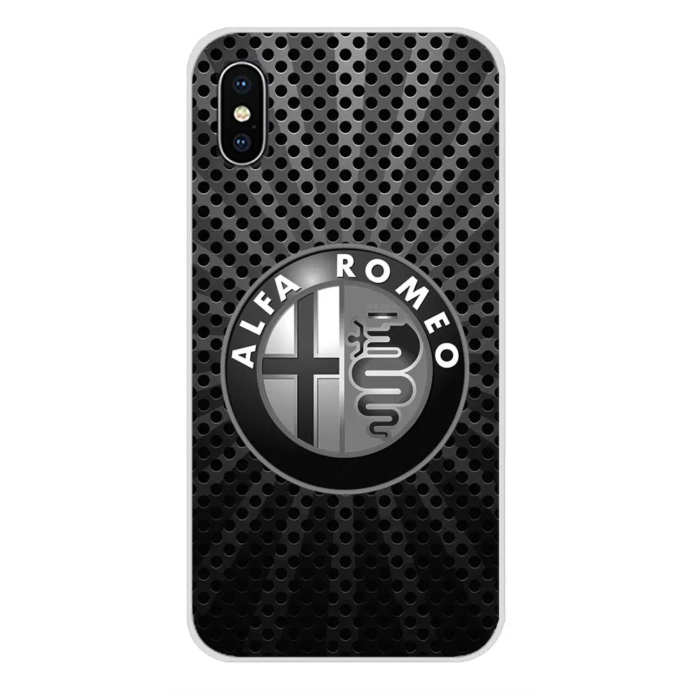 Для Samsung Galaxy A3 A5 A7 J1 J2 J3 J5 J7 2015 2016 2017 аксессуары с логотипом Alfa Romeo чехлы для