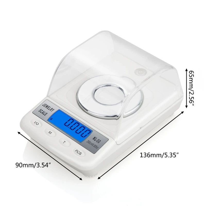 Mini High Accuracy 0.001~ 50g High Definition jewelry Scale high quality pocket electronic digital jewelry scales