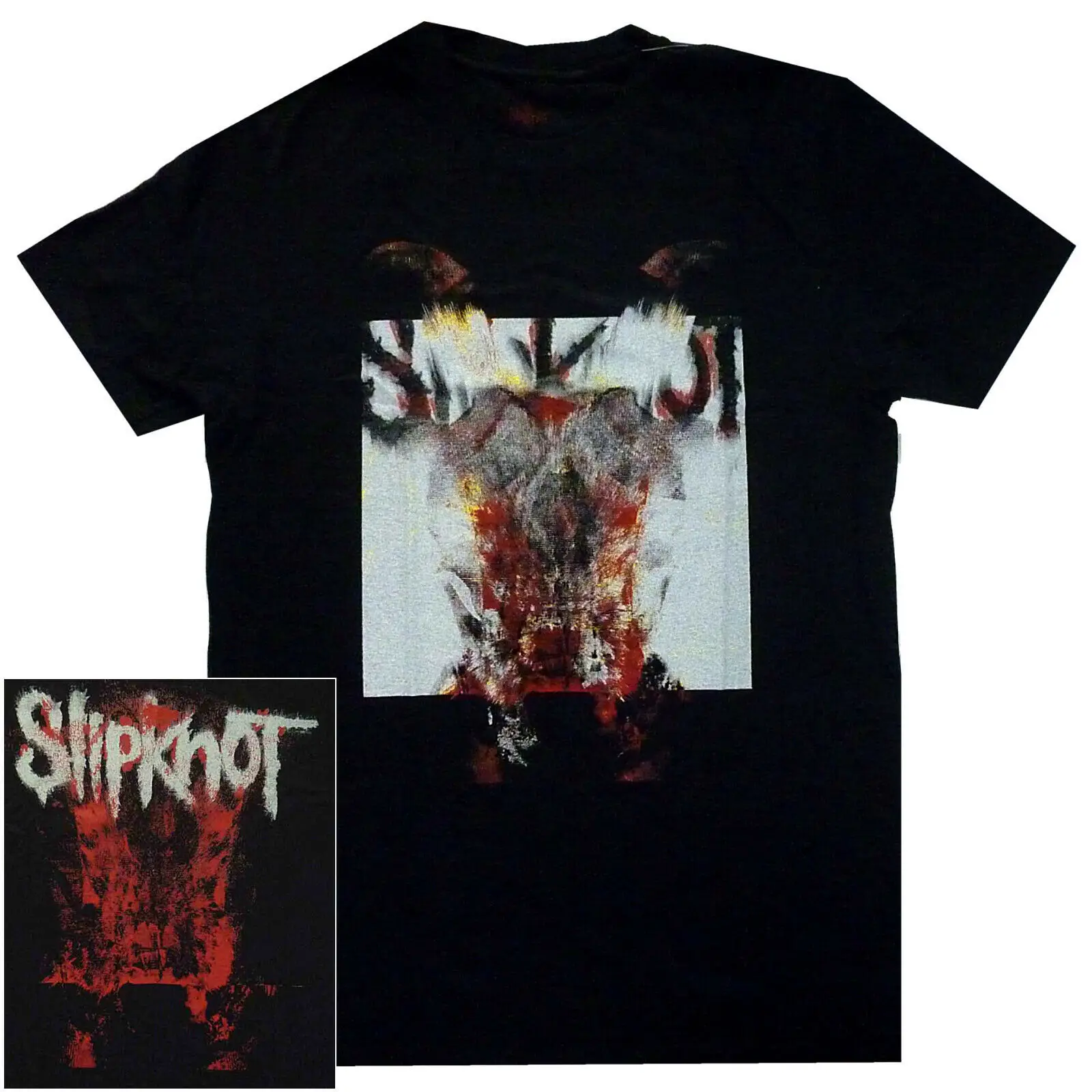

Slipknot Devil Single Logo Blur Shirt S-XXL Official T-Shirt Metal Band Tshirt