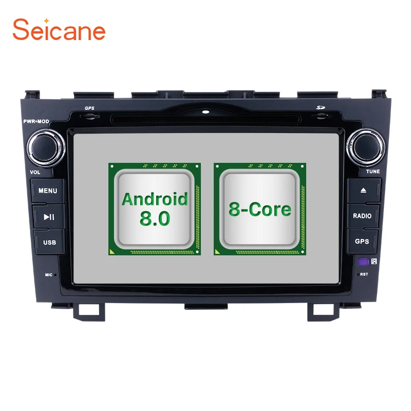 

Seicane Android 8.0 8inch 2Din Car GPS Radio Stereo Head Unit Wifi Multimedia Player For HONDA CRV 2006 2007 2008 2009 2010 2011