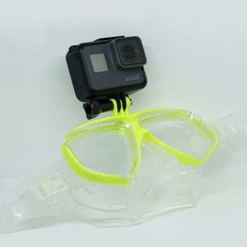 

Underwater Camera Diving Mask Scuba Snorkel Swimming Goggles for GoPro For Xiaomi SJCAM Sports Camera