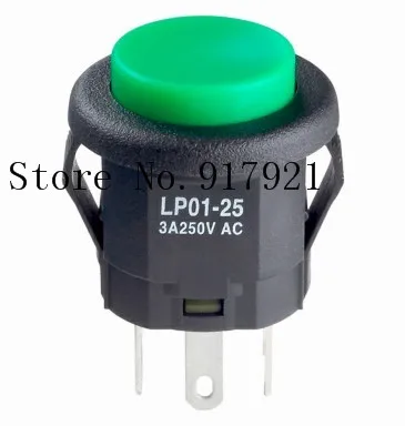 

[ZOB] Bipolar jog buttons switch LP01-25CCKW01 nkk imports illuminated switches LP01-25CC --10pcs/lot