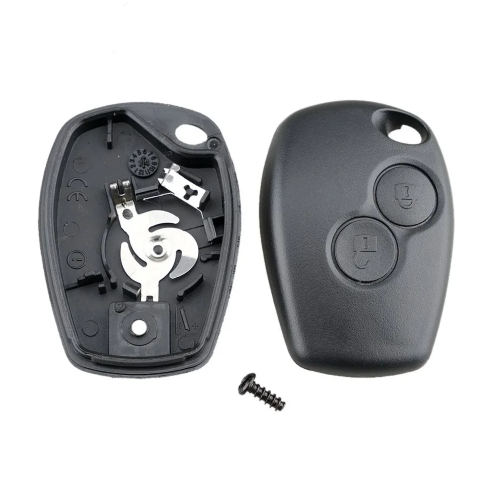 2 Buttons Car Key Shell Remote Fob Cover Case Blank Fob For Renault Dacia Modus Clio 3 Twingo Kangoo 2 No Logo