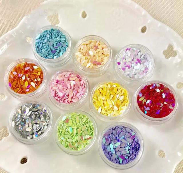 12 Boxes Mini Eyes Shape Chips Beads Sequins For Jewelry Epoxy Resin Fillers Diy Making Nail Art Craft Decoration Party Diy Decorations Aliexpress