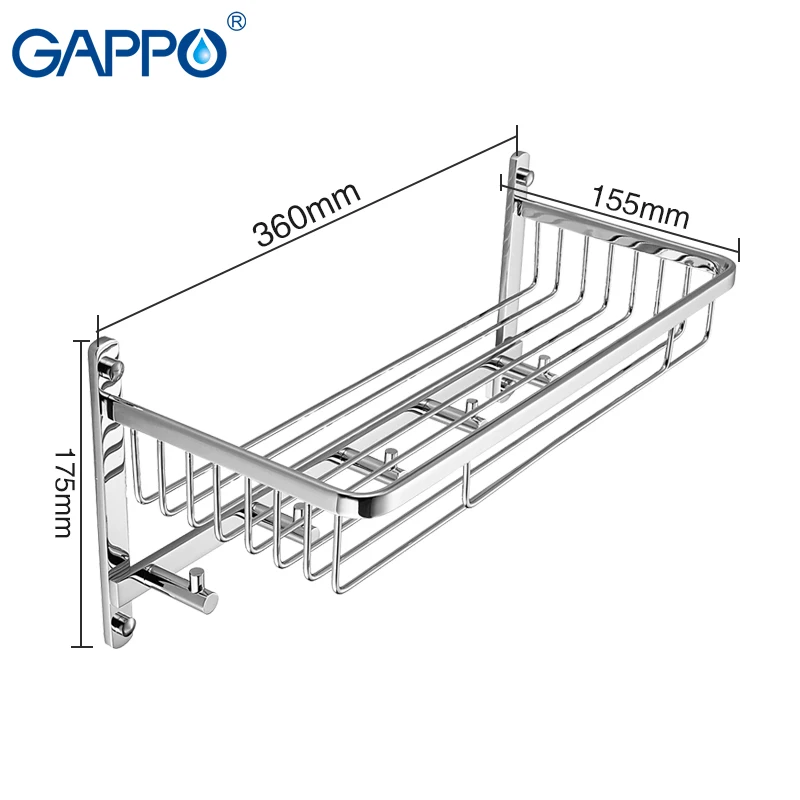 GAPPO полки для ванной комнаты держатели для унитаза полка настенный для ванной аксессуары подвесной стеллаж для хранения