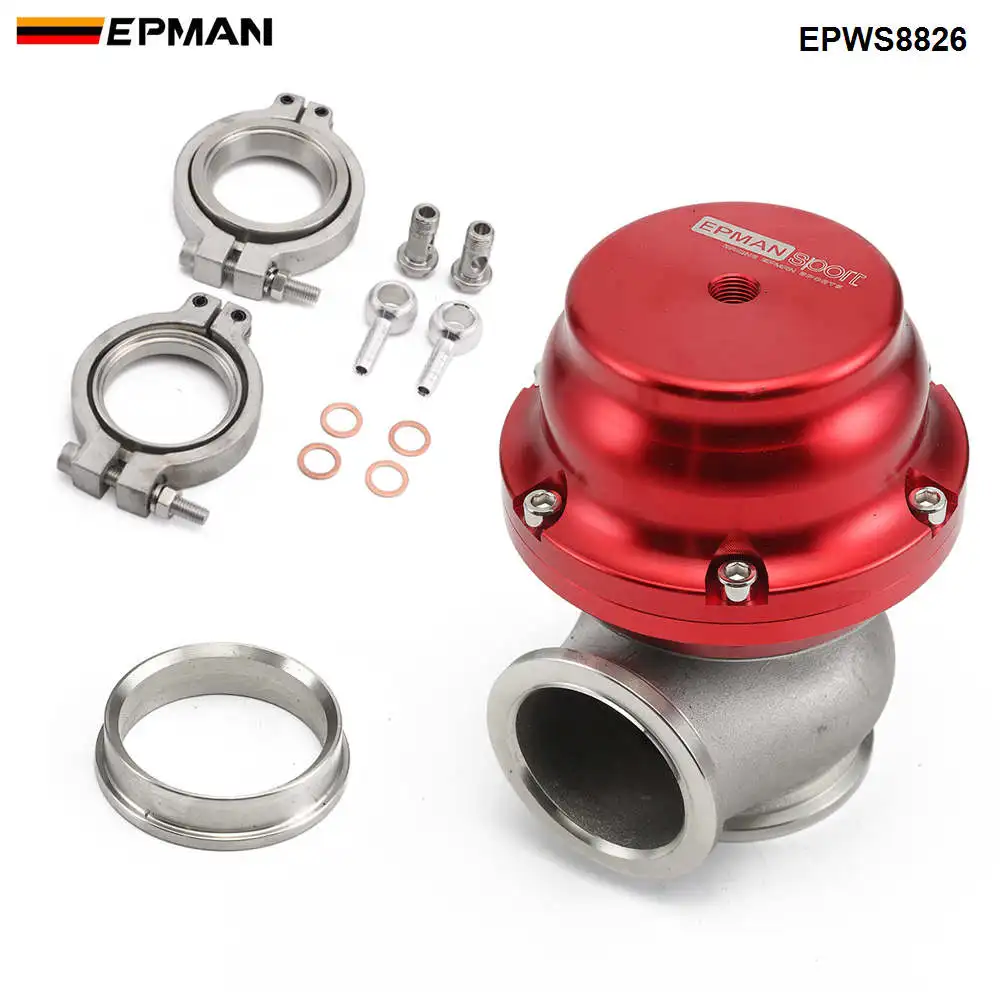 Epman Racing 44 мм выпускной коллектор с турбонаддувом Turbo Boost V band Clamp Wastegate EPWS8826|Привод