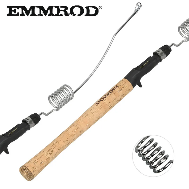 EMMROD Bait Casting Fishing Rod Lure Rod 70CM lengthen Cork Handle