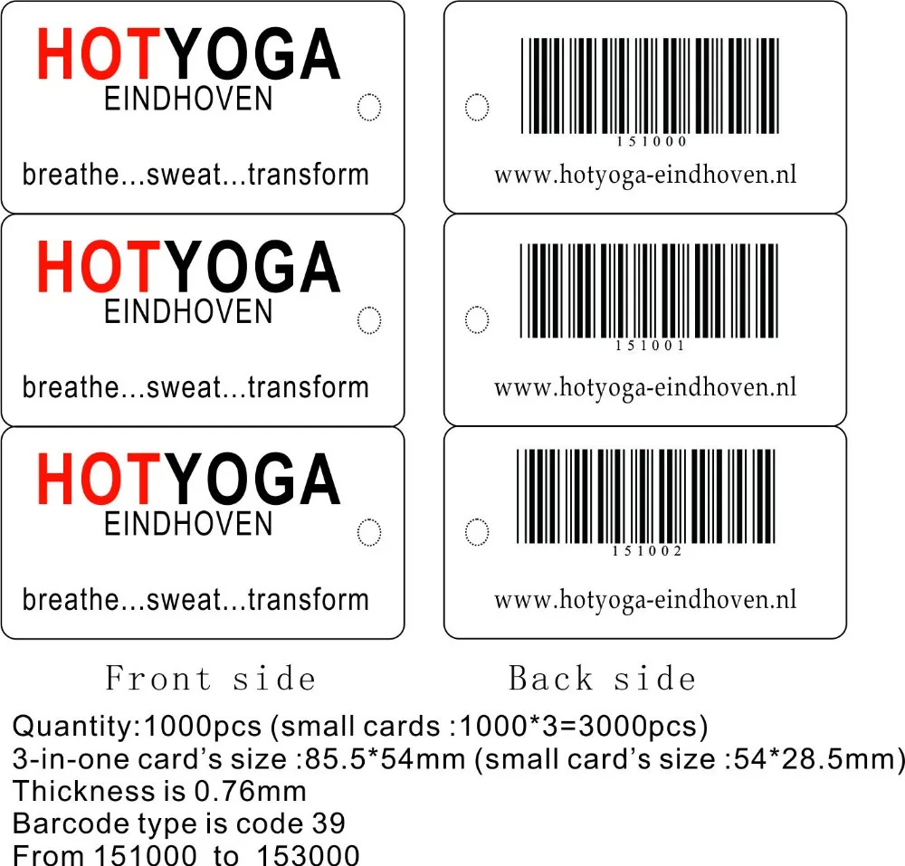Пластик брелок карты и визитная карточка печати по оптовым ценам