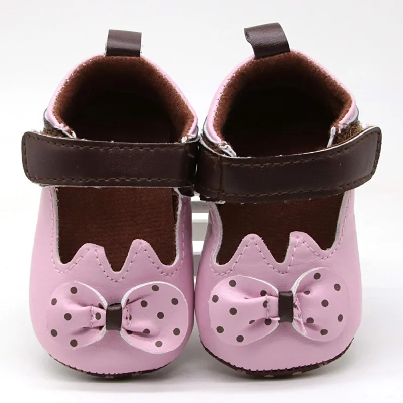 

Newborn Baby Girl Shoes Flower Bow Toddler Infant Fabric Baby Booties ,Little Girl Baby Walker First Shoes