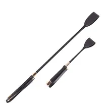 Bdsm Leer Paard Zweep Met Zwaard Handvat crop zweep Flogger Spanking Paddle Slave Plezier Sex Producten Speelgoed Volwassen Voor Game koppels(China)