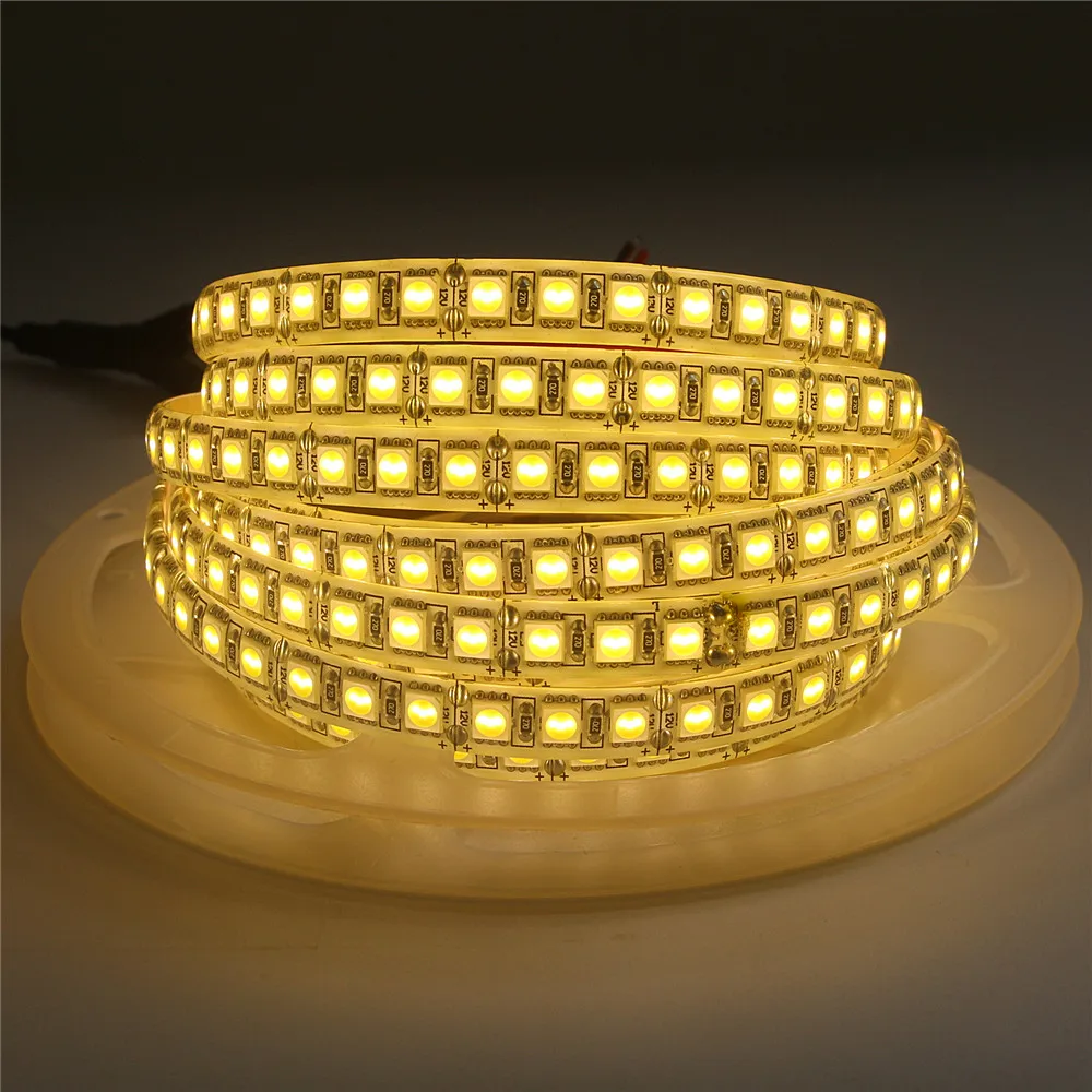 Гибкий светодиодный светильник SMD 5050 120 5 м 600 светодиодов супер яркий s/m RGB