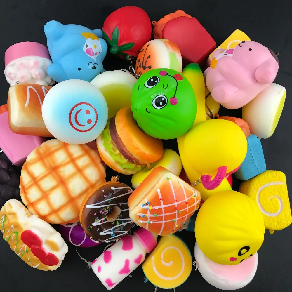 

200pcs/lot DHL Free Hot Squishy Rainbow Ice Cream Slow Rising Bread Bun Cake Sweet Charm Kid Fun squeeze Toy Gift squishies