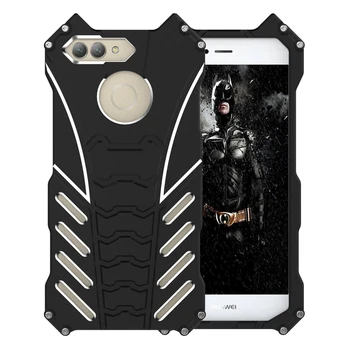 

Huawei Nova 2 Plus Metal Bumper Case Luxury Batman Hard Heavy Duty Protection Phone Cover Case For Huawei Nova 2 Plus Case Coque