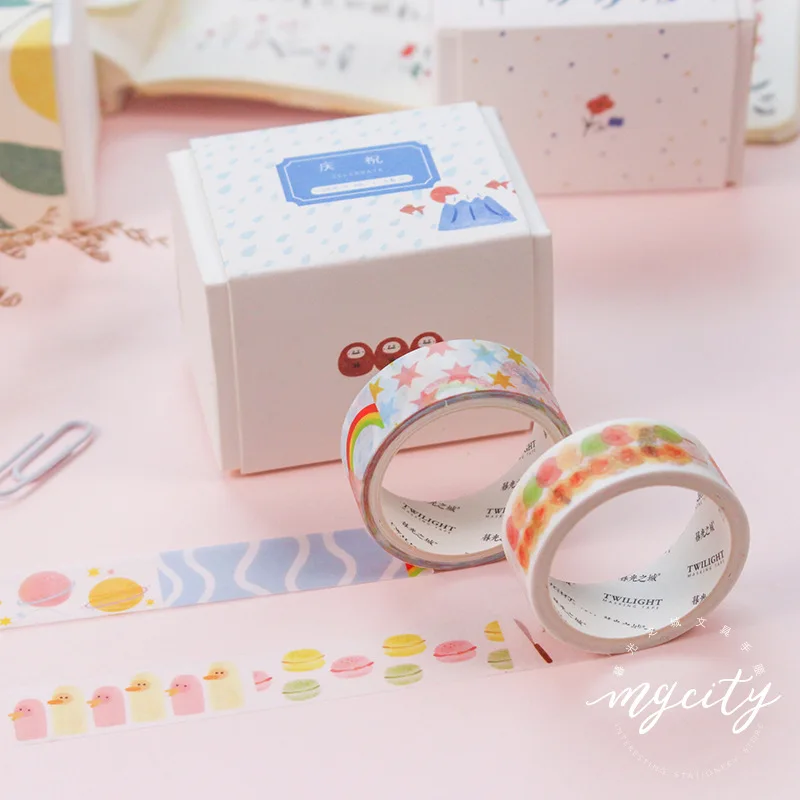 

4 pcs/lot Cute Bullet Journal Autumn Washi Tape Set Scrapbooking Kawaii Cat Office Adhesive Tape Diary Masking Tape Stationery