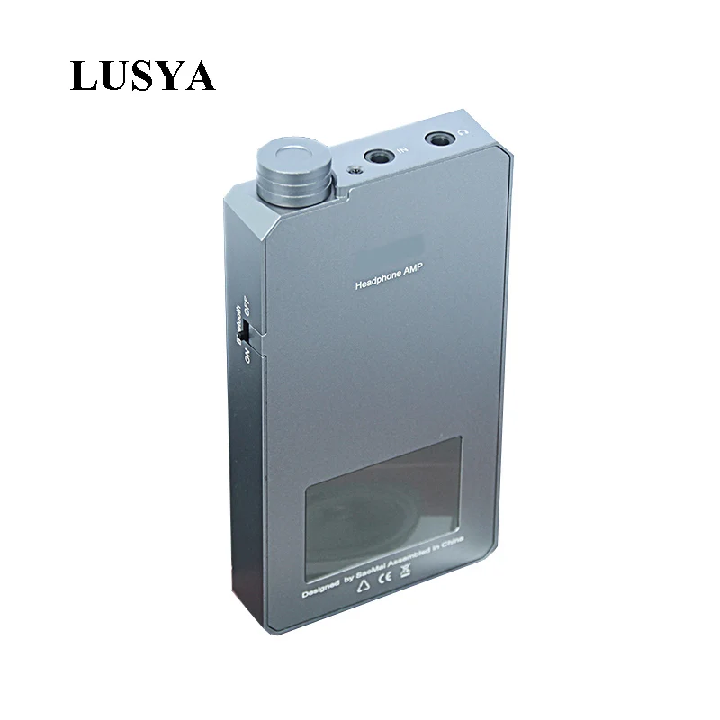 Lusya CSR8675 Bluetooth 5.0 APTX-HD Portable amp ES9038Q2M dac TPA6120 Headphone Amplifier 1000mW/32 ohm 150mW/300 ohm G3-003 Lusya CSR8675 Bluetooth 5.0 APTX-HD Portable amp ES9038Q2M dac TPA6120 Headphone Amplifier 1000mW/32 ohm 150mW/300 ohm G3-003