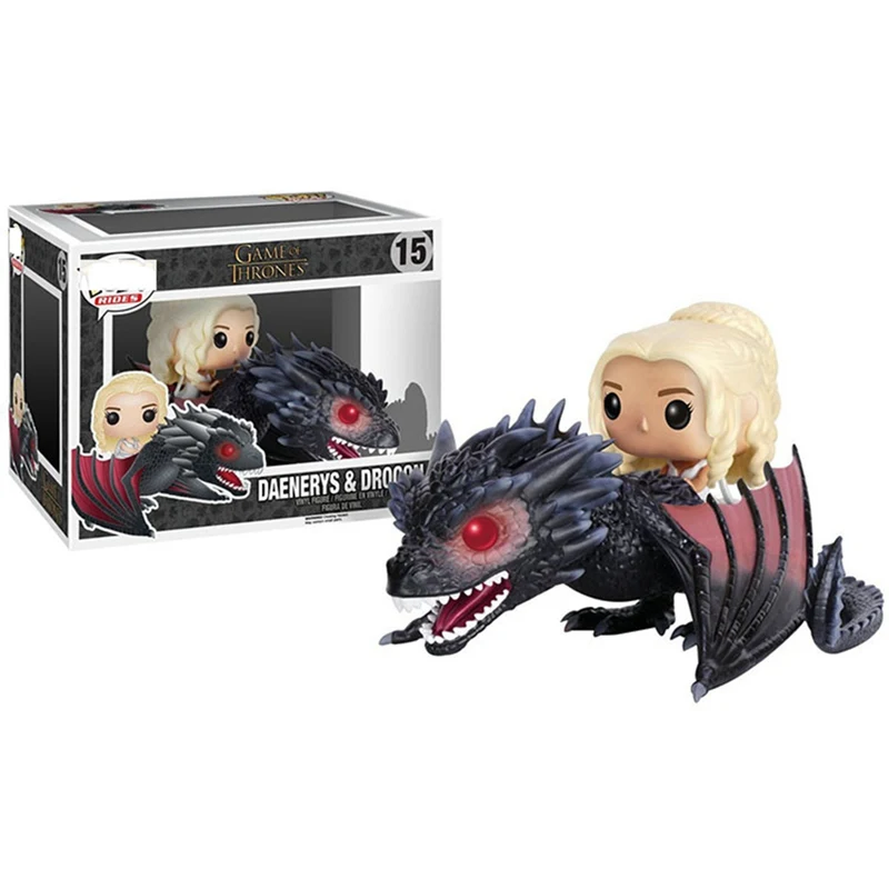 

Funko Pop New Arrival Game of Thrones Daenerys Dragon Action Figure Collectible Model Toys For Children Christmas New Year Gifts