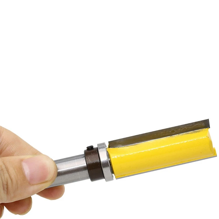 12.7mm Shank Template Trim Hinge Mortising Router Bit Straight end mill trimmer cleaning flush trim Tenon Cutter forWoodworking