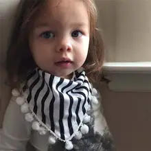 Детский новорожденный для малышей, детский хлопковый водонепроницаемый Нагрудник слюнявчик полотенце с кисточками, одежда для кормления детей