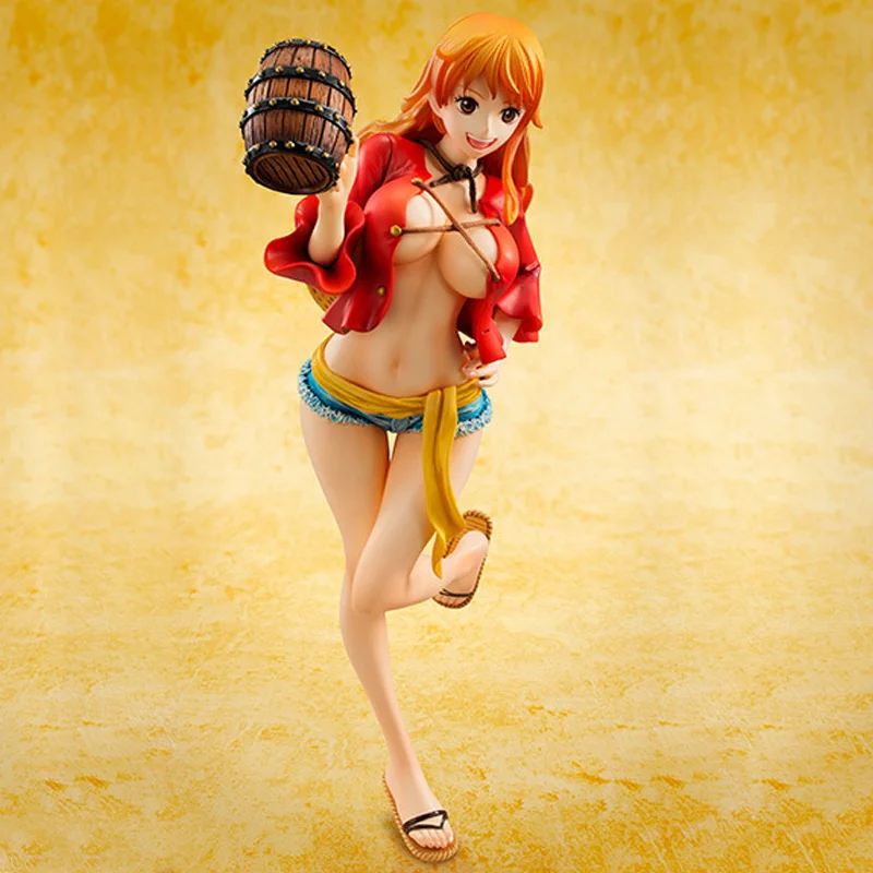 22cm One Piece Figure Nami Bb Ver Pvc Action Figure One Piece Nami 