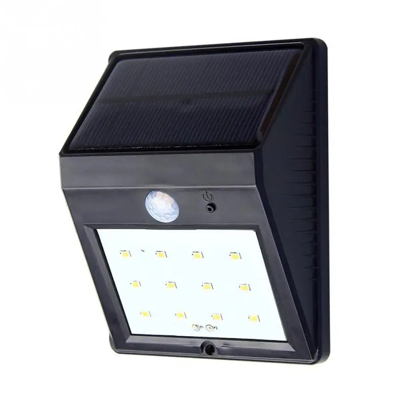 

Longer Using Time12 LED 240Lumens Wireless Motion Sensor Waterproof Solar Light