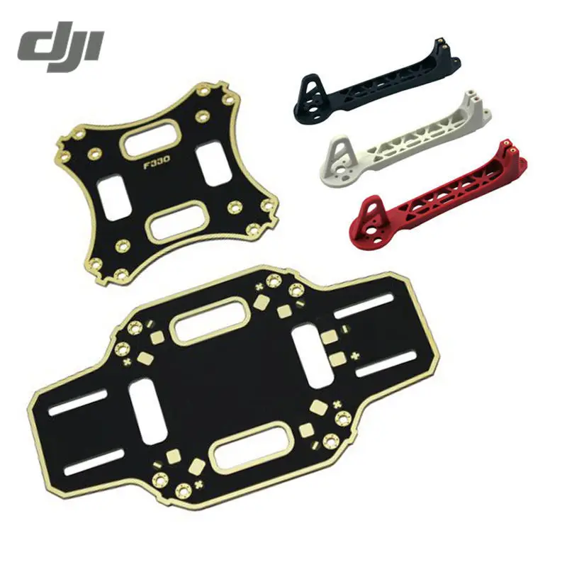 DJI F330 Black Red White 4 Axis 330mm Frame Kit For FPV Racing Drone RC Quadcopter Motors ...
