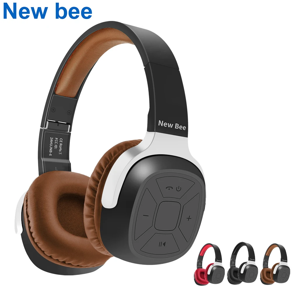 Новый Би беспроводные наушники bluetooth стерео портативный папка гарнитура с Спорт