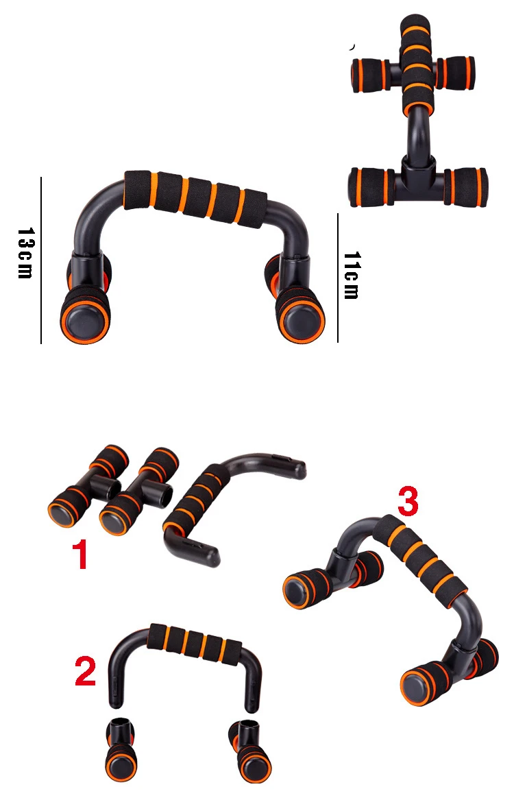 1 пара I-type пуш-ап бар стоит Pushup грудь бар ручки рукоятки для фитнеса Тренажерный Зал Мышцы Тренировки отжиманий для бодибилдинга