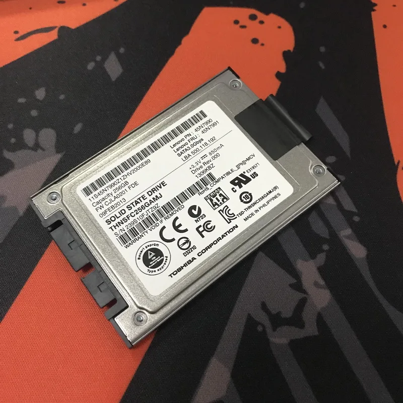 TOSHIBA Micro SATA 256GB твердотельный накопитель SSD 1," 256G для X300 X301 T400S T410S T410SI 2530P 2540P 2730P 2740P Xt2