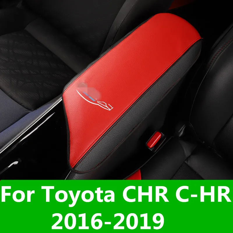 

Car Central Armrest Storage Box Glove Box Container Auto Accessories With Mat Interior decoration For Toyota CHR C-HR 2016-2019