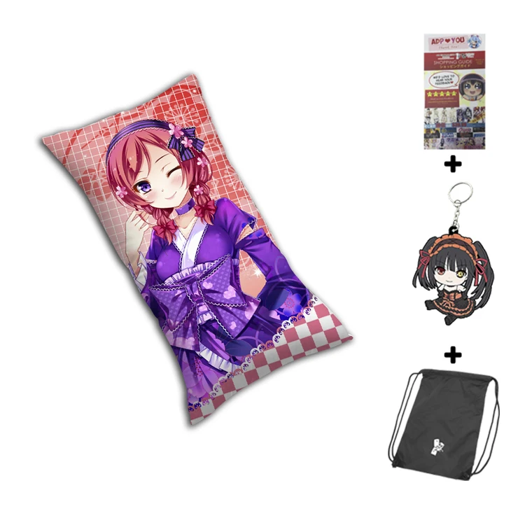 Прямоугольная подушка Hobby Express Maki Nishikino - Love Live аниме дакимакура чехол H0269 | Дом и