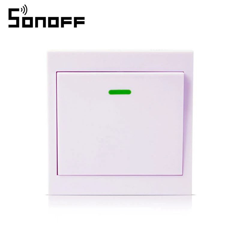 

Wireless Remote Transmitter 1 Channel Sticky RF TX Smart For Home Living Room Bedroom 433MHZ 86 Wall Panel for Smart Home