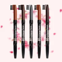 Профессиональный карандаш для бровей Комплект для Для женщин макияж 5 цветов бровей Pen Красота инструменты составляют косметический легко носить
