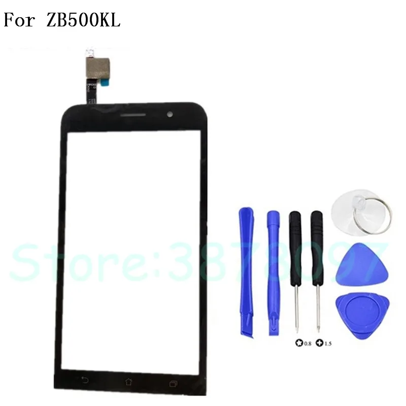 

100% Original 5.0'' For Asus Zenfone Go ZB500KL X00AD Digitizer Touch Screen Panel Sensor Lens Glass Replacement panel