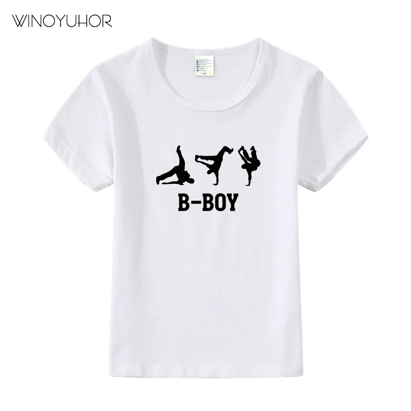 Футболки B boy для детей летняя футболка с коротким рукавом маленьких мальчиков