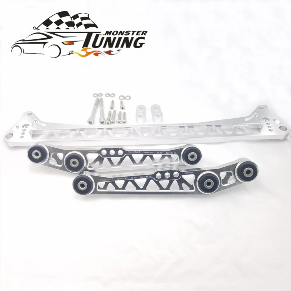 

Tuning Monster F7 Billet Lower Control Arm LCA +Subframe Brace For Honda Civic 92-95 EG