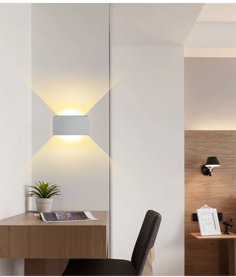 Wall Light Sconces Design LED Lights for Home Walls Mordern Wall Lamp Decor Aluminum Luminaire Bathroom Bed Mural Stair Lighting (11)