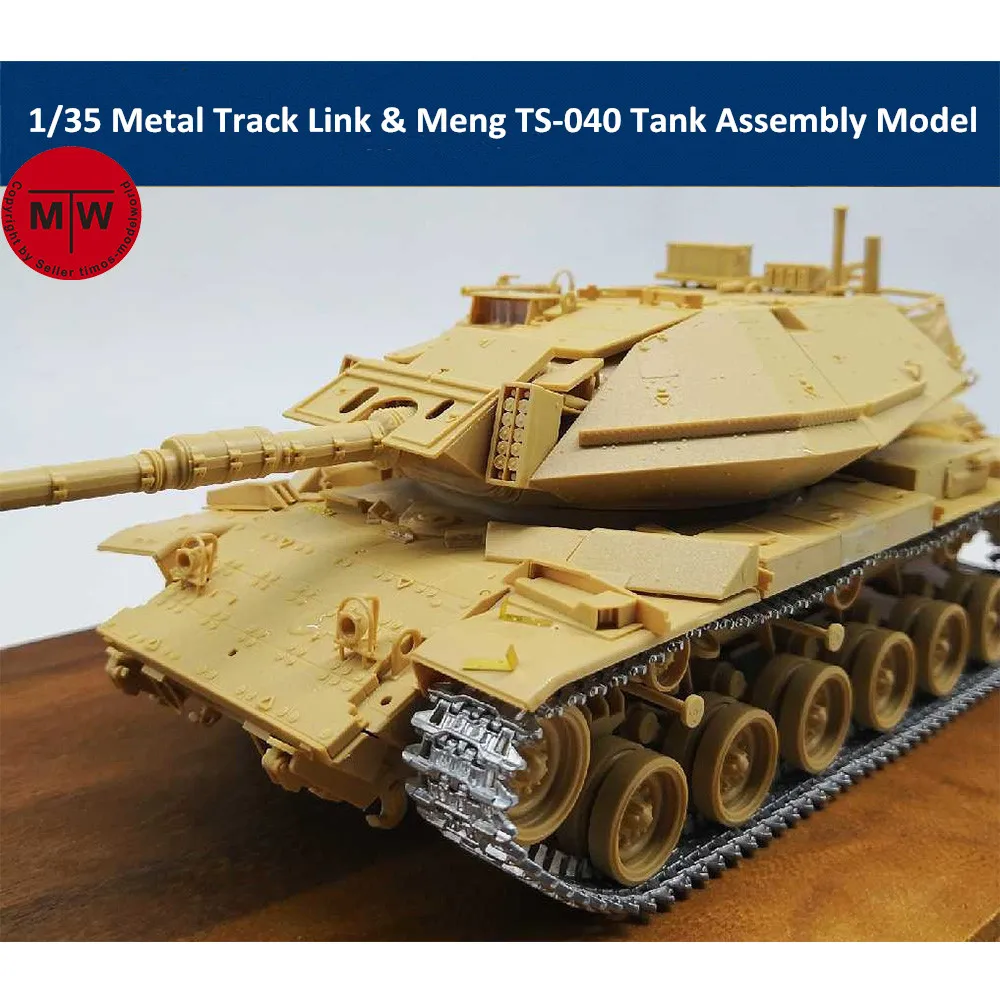 Meng TS-040 1/35 Scale Israel MBT Magach 6B Gal Batash Tank w/Metal Track Links Military Plastic Assembly Model Kit | Игрушки и хобби