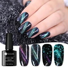 Ur Sugar 7,5 мл светящийся УФ-Гель-лак кошачий глаз светится в темноте 3D Магнитный Гель-лак для ногтей
