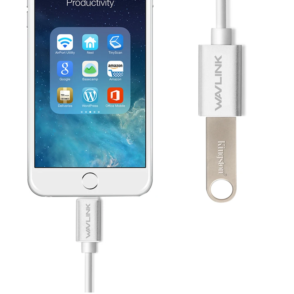 Кабель Wavlink USB Type C Mini Smart 3 1 штекер к 0 A гнездо OTG адаптер для передачи данных