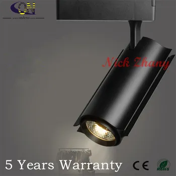 

Free shipping New 30W COB LED track light 30W COB track light, Clothing store track spot lighting High bright AC85-265V